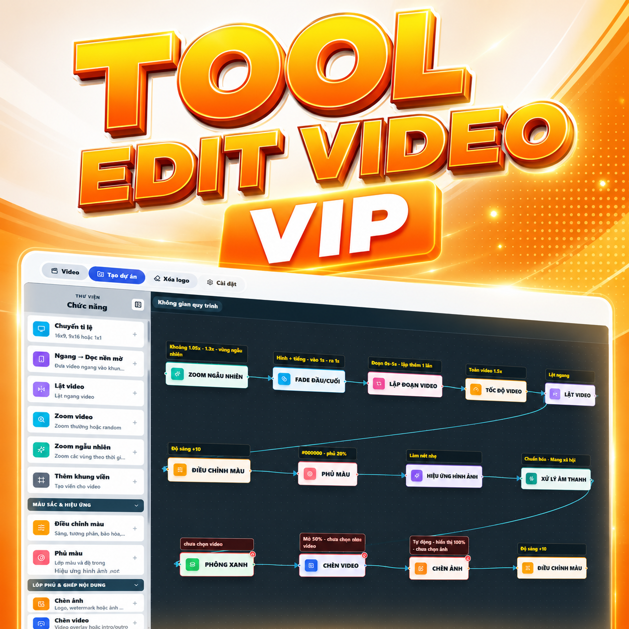 TOOL EDIT VIDEO VIP